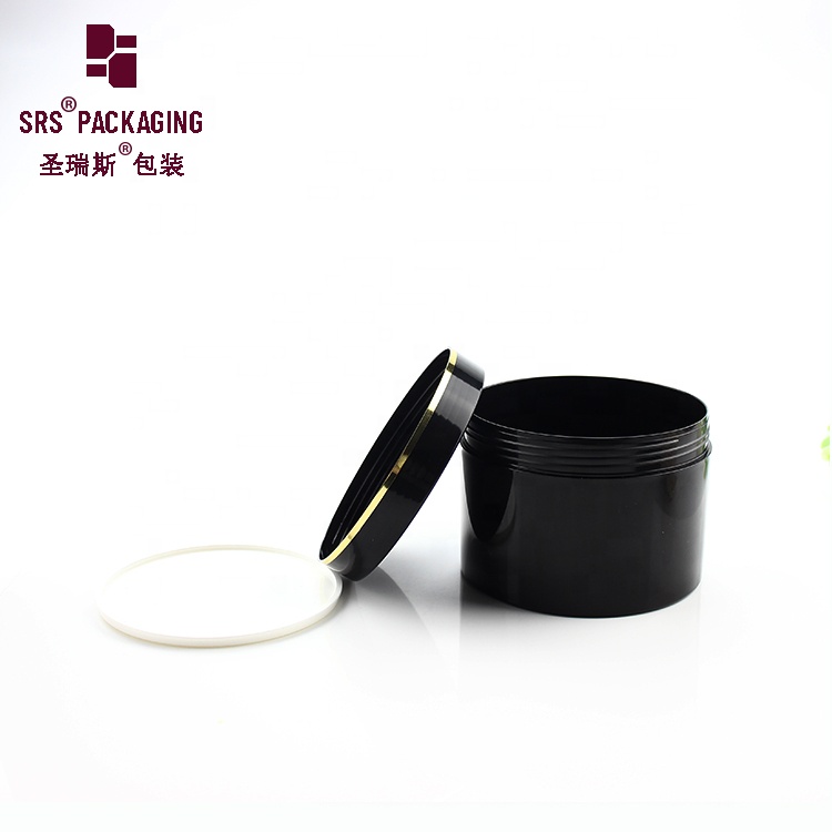 New mold unique cosmetic jar 400ml PP recyclable cosmetic skin care product container