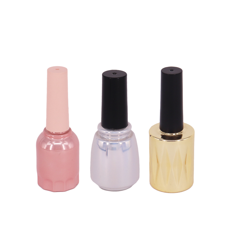 New nail art gel mirror effect colors custom logo nail polish bottles