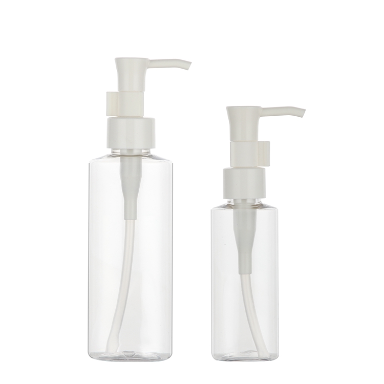 New pattern of 50ml 120ml clear  PET pump bottle