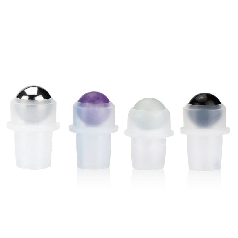 New perfume 4ml 6ml 8ml 10ml frost clear green blue amber glass roll on bottle with roller ball