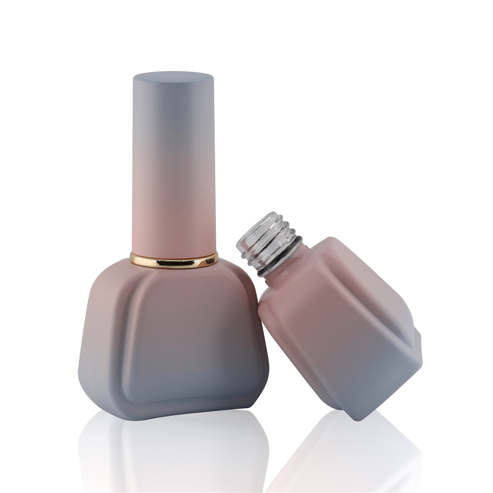 New private model factory wholesale private label color custom empty nail polish bottle with cap