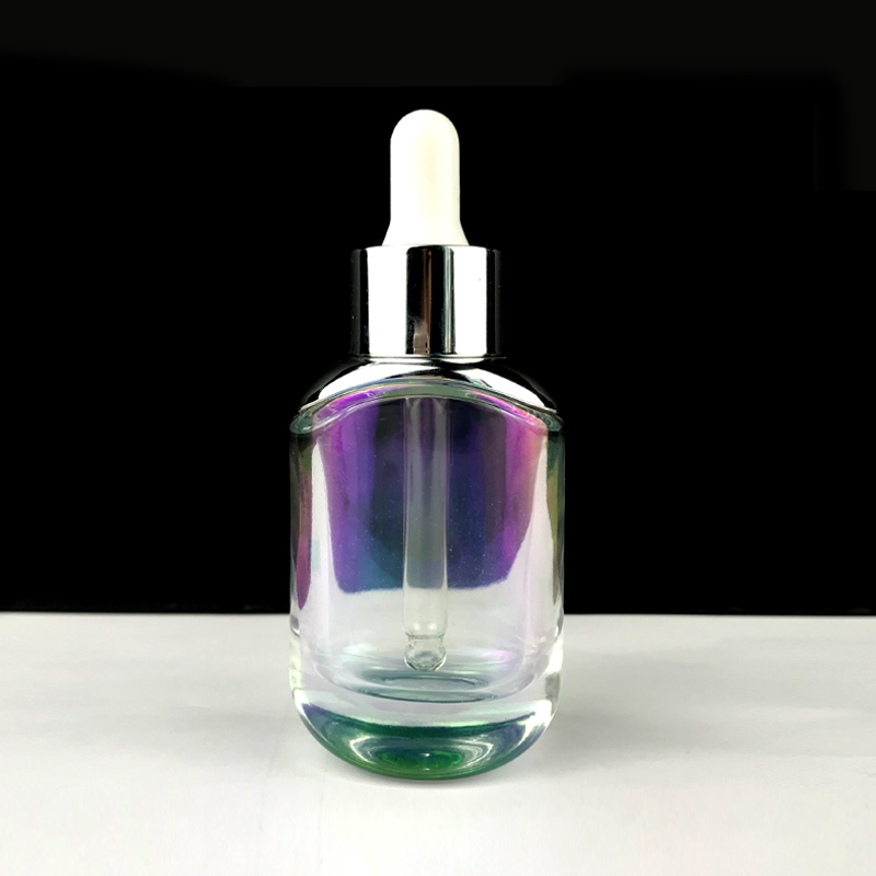 New process colorful essential oil bottle 30ml 60ml glass dropper bottle