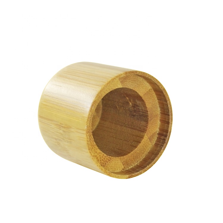 New product 2019 empty 30ml 1oz cosmetic packing bamboo lotion pump bottle
