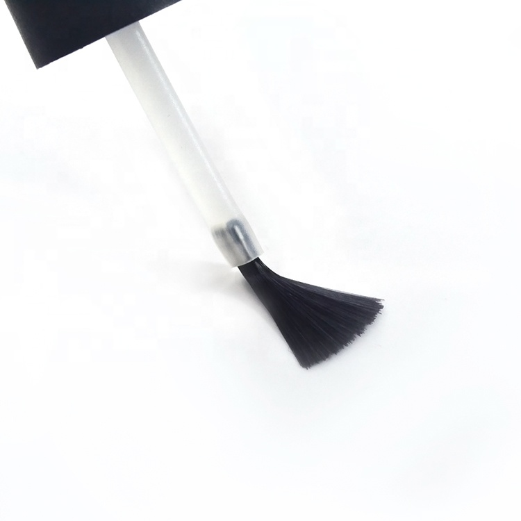 New product 2019 empty clear amber white matte black 15ml 17ml nail polish glass bottle