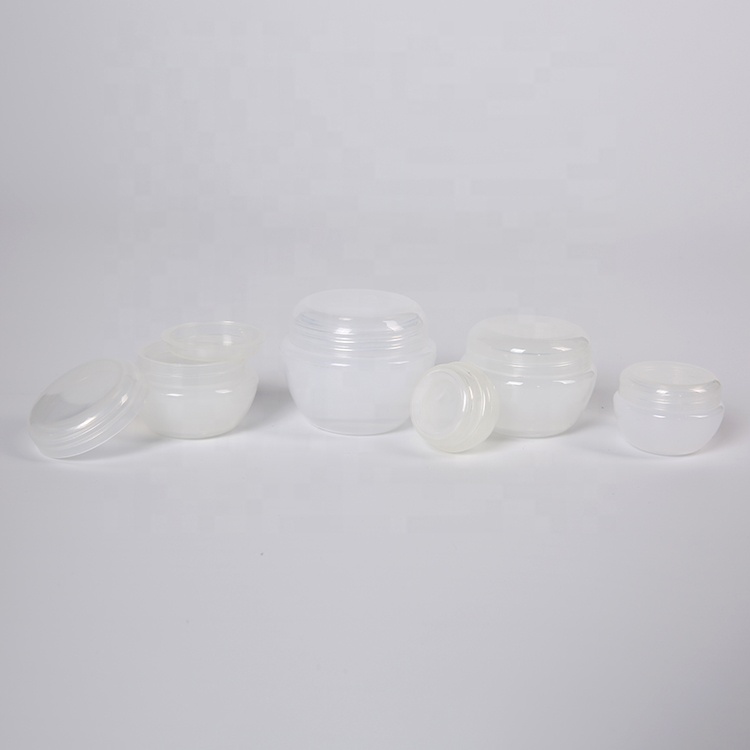 New product cosmetics screws small plastic containers with lids 10 grams jar