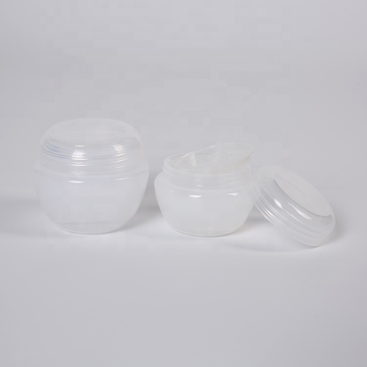 New product cosmetics screws small plastic containers with lids 10 grams jar