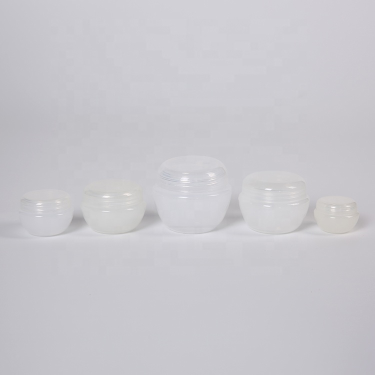 New product cosmetics screws small plastic containers with lids 10 grams jar