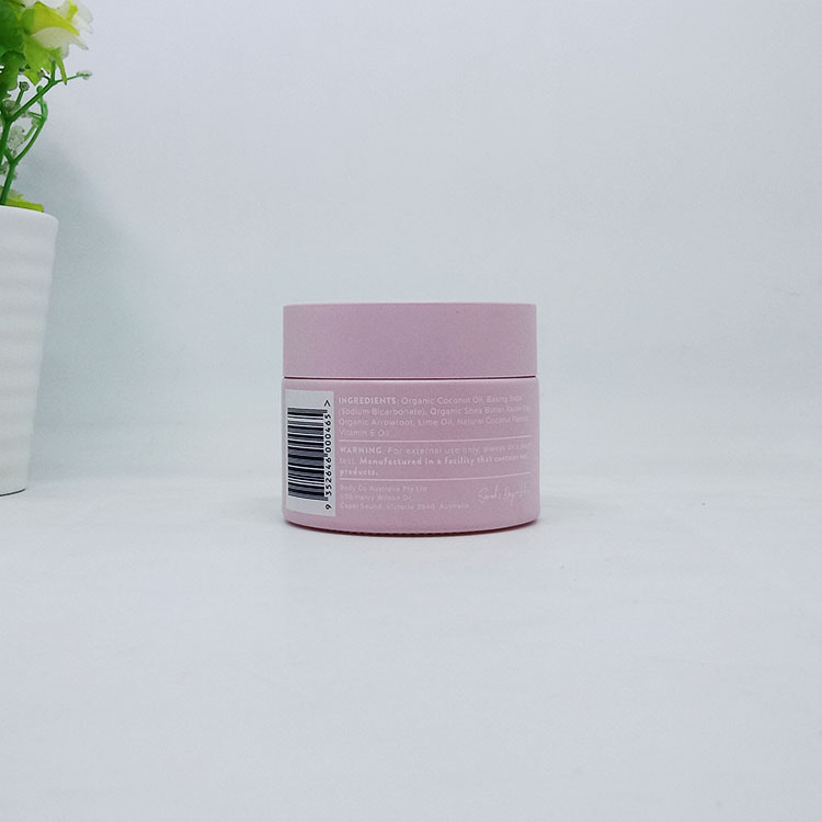 New product round purple ceramic jar 15g 20g 30g 50g 100g packaging container face cream jar with purple plastic lid
