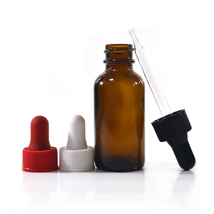 New product15ml 30ml 60ml 120ml e liquid boston glass dropper bottle with childproof cap