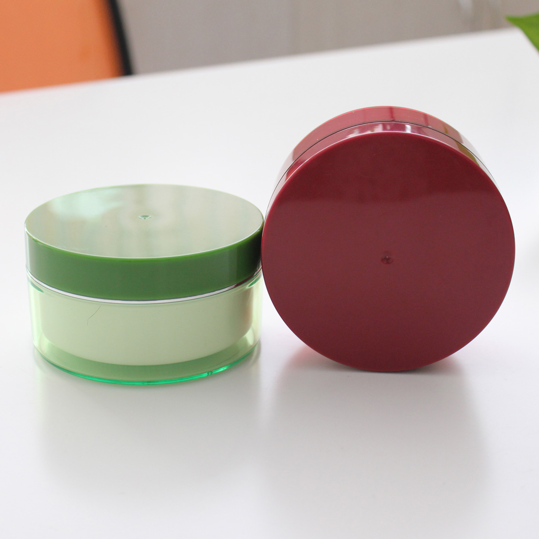 New products 50 100 200 300 500ml body cream container, plastic empty cream jar