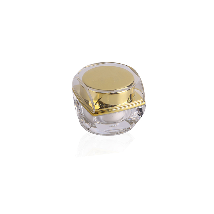 New products China suppliers 5g 10g double wall acrylic packaging hair pomade jar lip balm jar