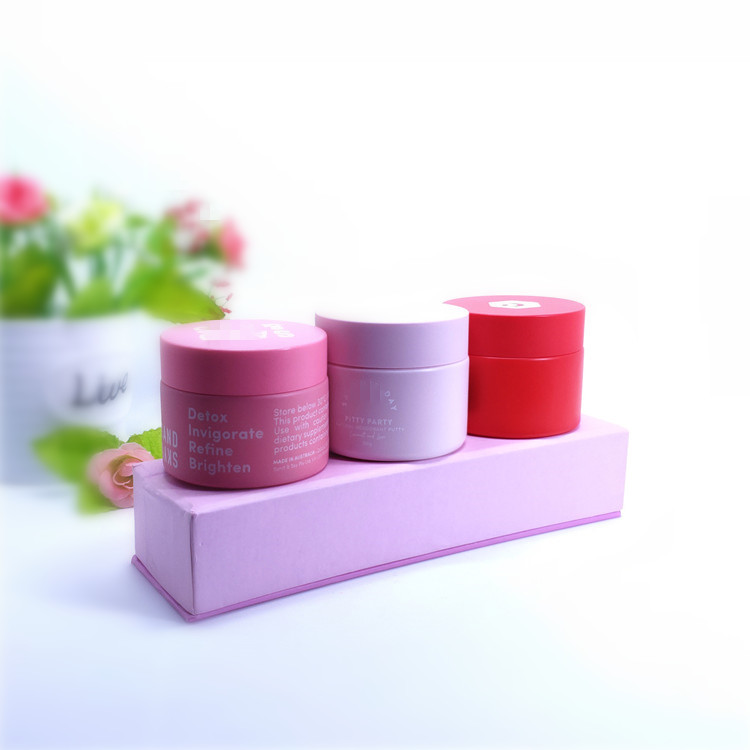 New products Skin care glass face mask containers for cream