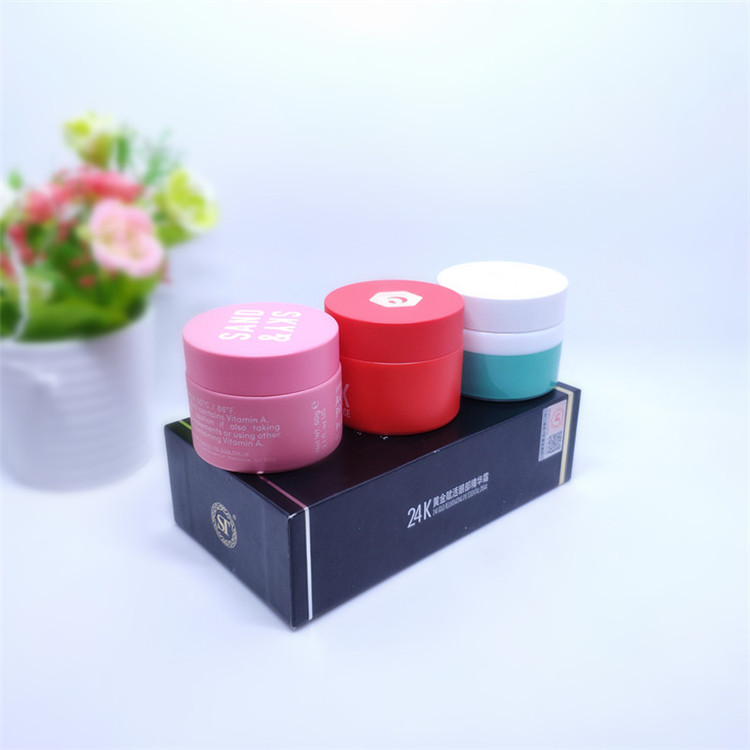 New products Skin care glass face mask containers for cream