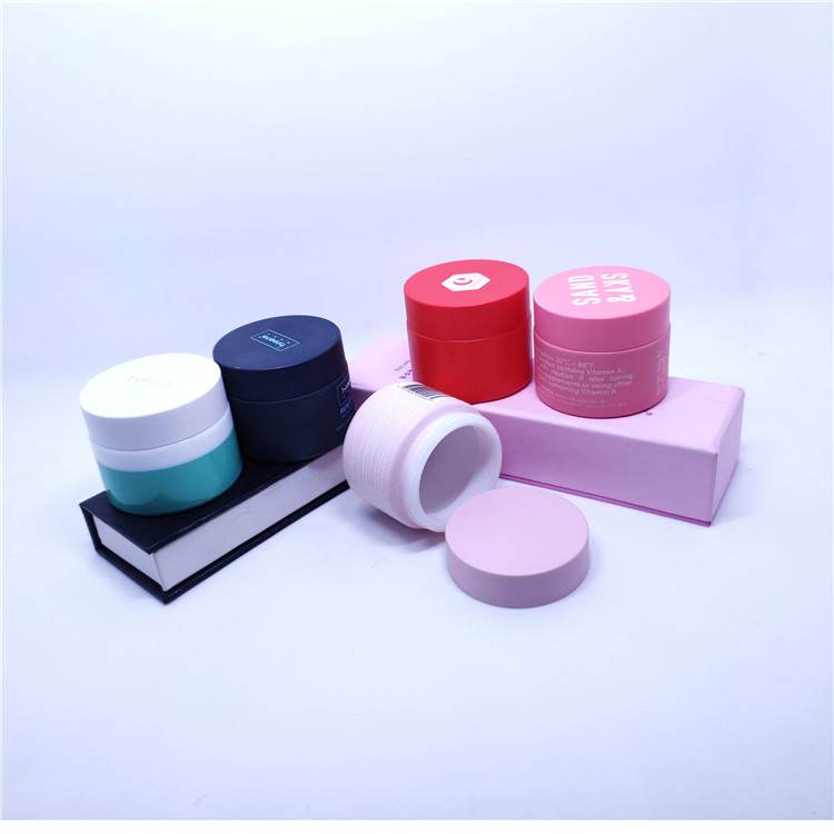 New products Skin care glass face mask containers for cream
