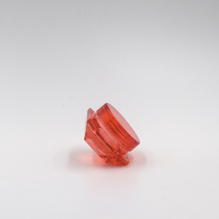 New products cosmetics makeup loose powder use 3g 5g diamond shape small plastic jar