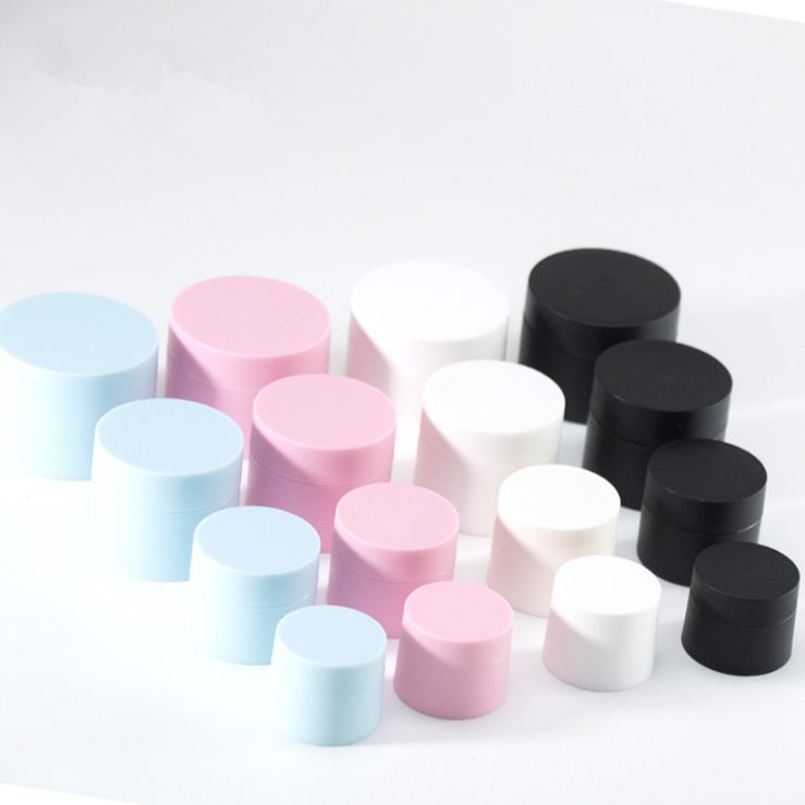 New products face cream plastic jars nail polish pp plastic cream jar cream jar 10g plastic double wall