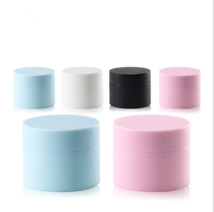 New products face cream plastic jars nail polish pp plastic cream jar cream jar 10g plastic double wall