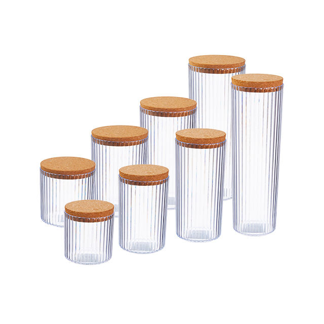 New selling Large Capacity transparent Sealed Cans cereal storage container Candy Jars Tea Box with Cover home