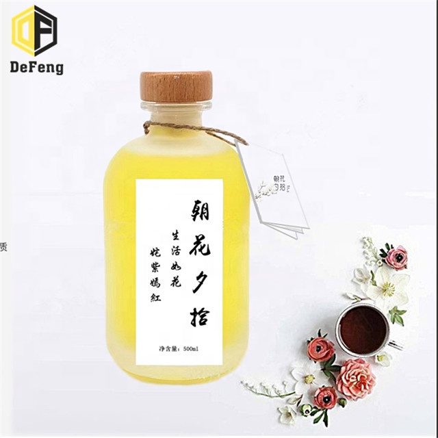 New style 250ml 500ml fruit wine glass bottle red wine glass bottle Ice wine glass bottle