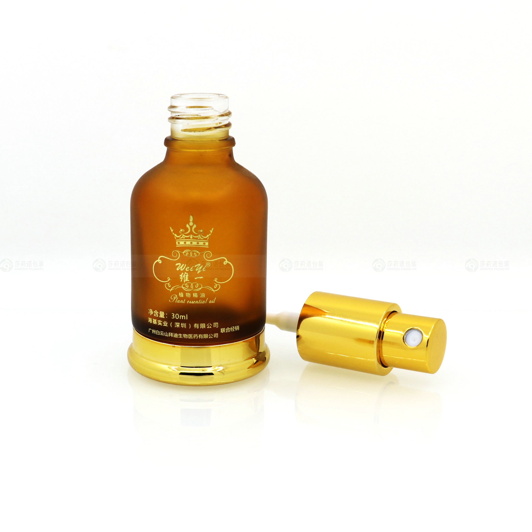 New style 30ml frosted essential oil bottles elite fluid glass bottles with dropper