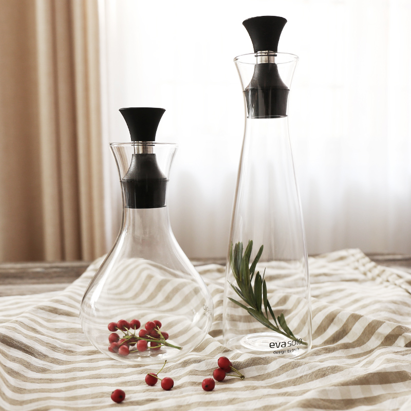 New style 500ml dropper olive oil glass bottle