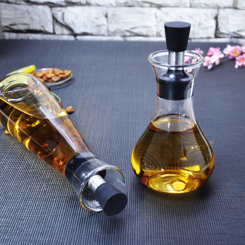 New style 500ml dropper olive oil glass bottle