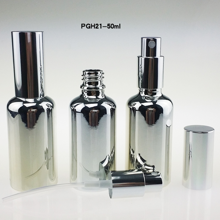 New style 50ml high quality glass lotion spray perfume bottle packaging for sale