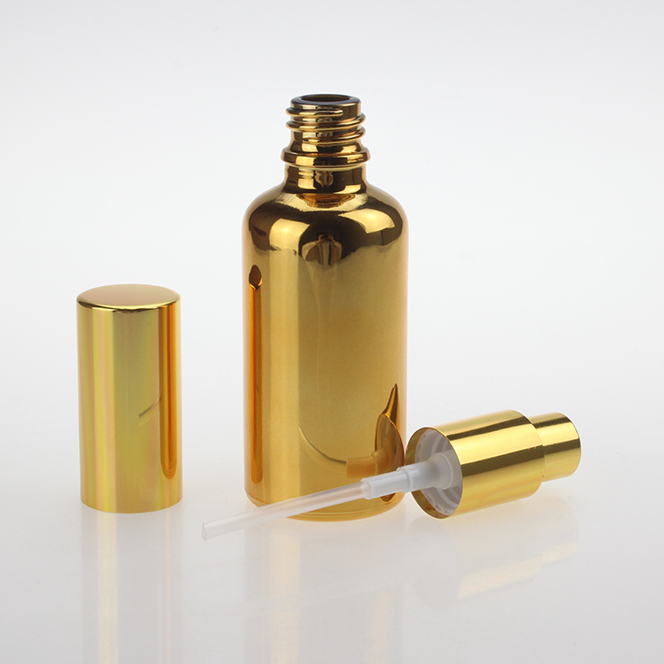 New style 50ml high quality glass lotion spray perfume bottle packaging for sale