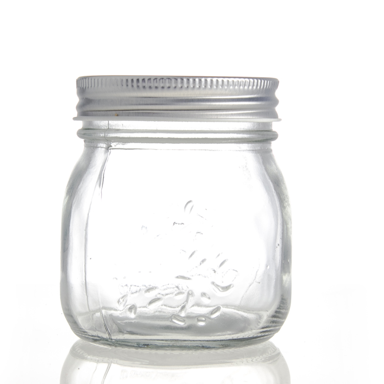 New style storage containers frascos de vidrio para miel glass bottle packaging food empty glass jar hexagon honey jar