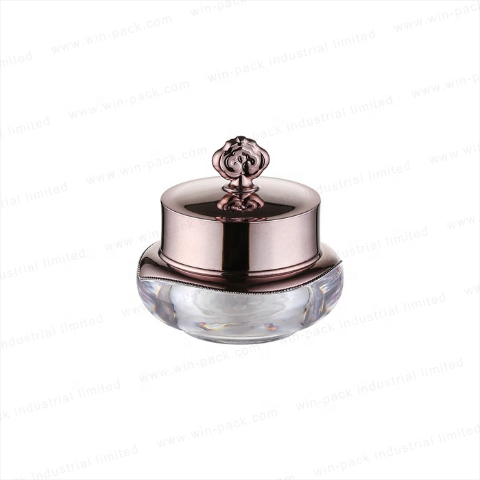 New style unique shape empty cosmetic cream jar container 5g 3g travel packaging containers for skincare wholesale