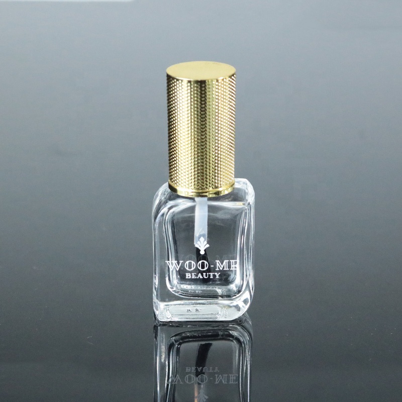 New trend square nail polish bottle 10ml with brush cap (NG18)