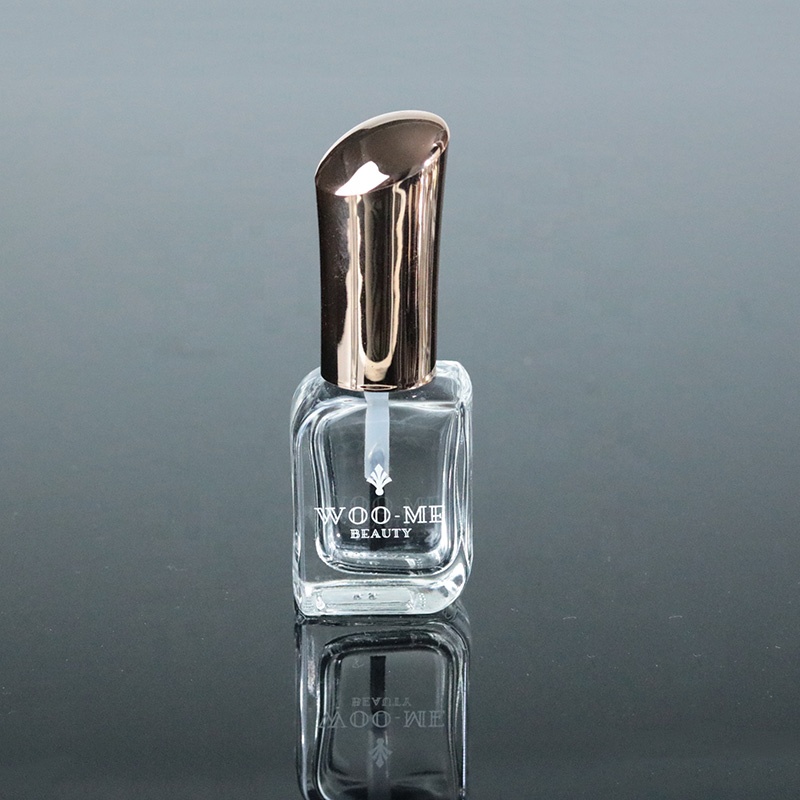 New trend square nail polish bottle 10ml with brush cap (NG18)