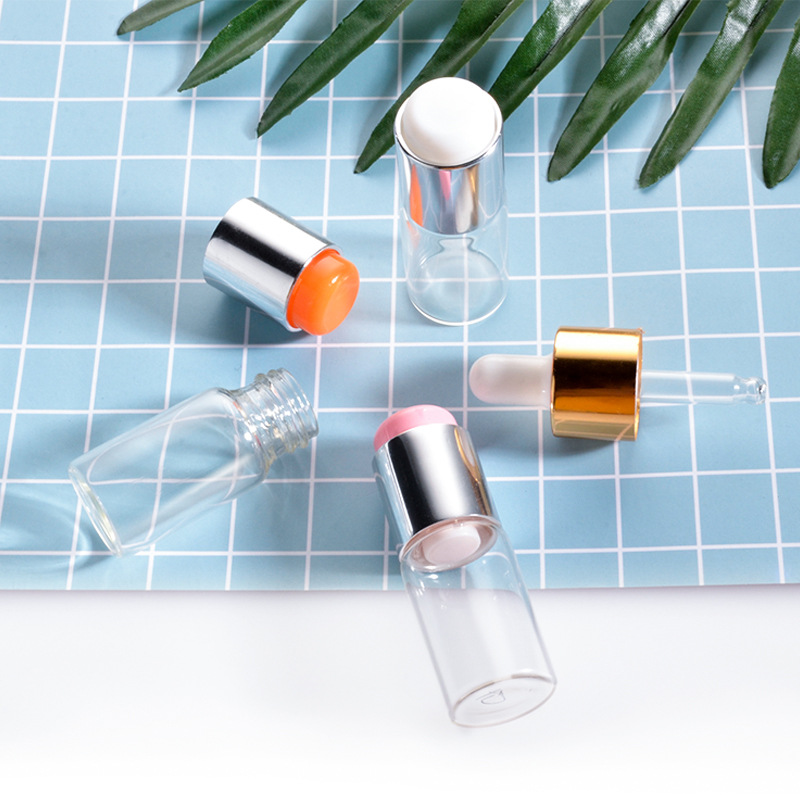 New type 10ml clear glass Lyophilized powder bottle powder water separation vial bottle cosmetic package container in good price