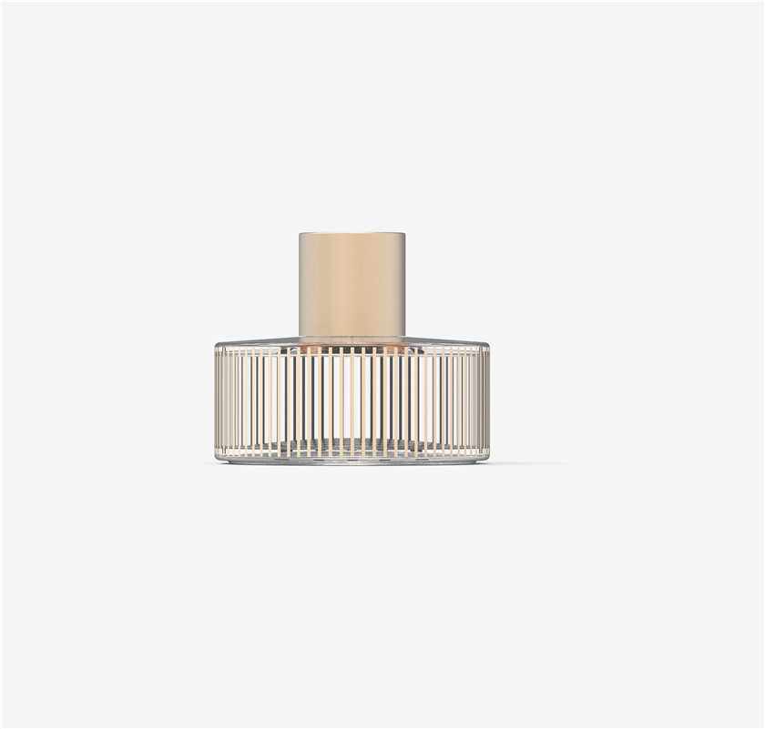 New type top sale 100ml transparency opal glass aroma bottle for parfume