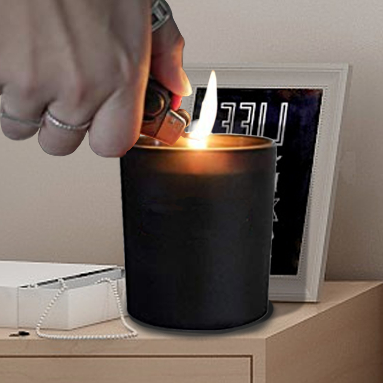 Newest Jars For Candle Making Black Glass Candle Jar Candle Cup