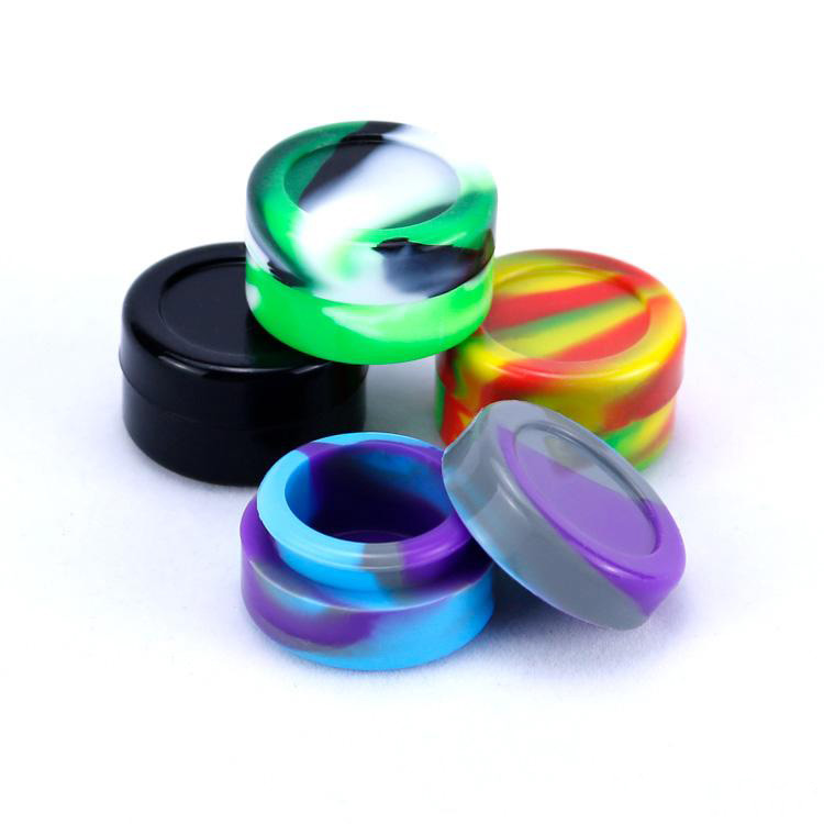 Newest Silicone Nonstick Container for Concentrate Non Stick Wax Silicone Jar
