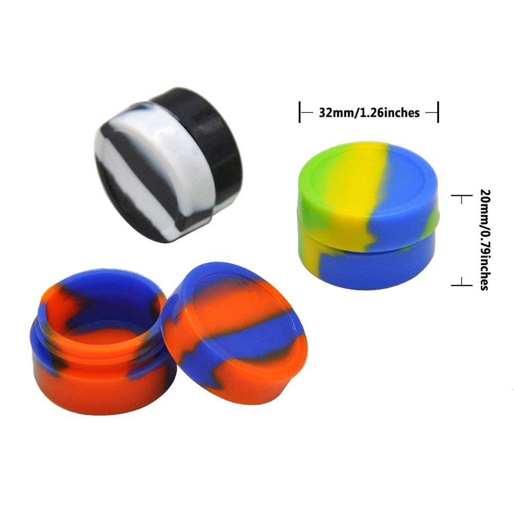 Newest Silicone Nonstick Container for Concentrate Non Stick Wax Silicone Jar