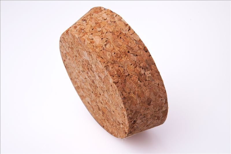 Newest design reusable T-shaped glass jar with cork lid
