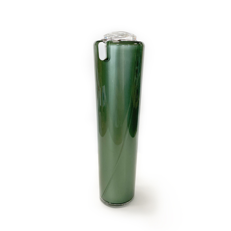 Newest luxury plastic cosmetics acrylic lotion bottles and jars for skincare