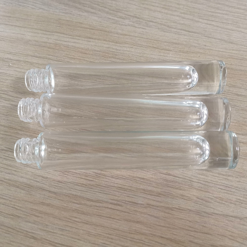 Nice Quality Ready to ship small 1/3oz empty clear thick glass 10 ml mist sprayer bottle for perfume e liquid