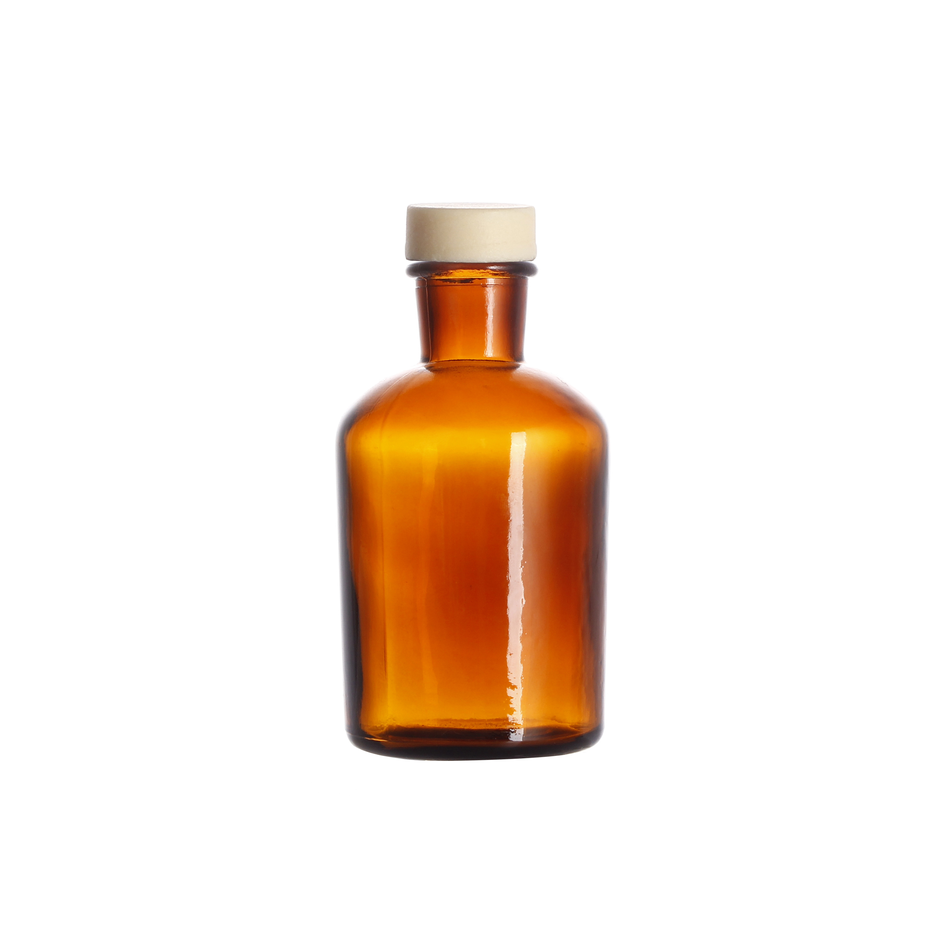 Nordic Amber Cork Stopper Aroma Essential Oil Bottle Non-fire Fragrance Reed Diffuser Bottles