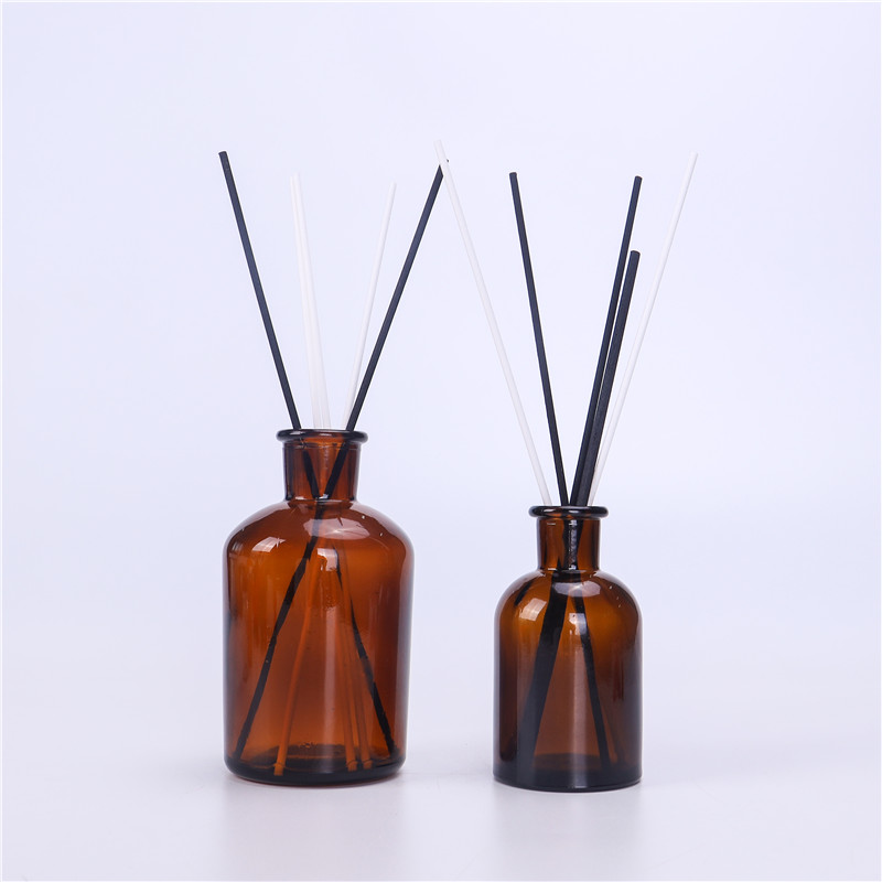 Nordic Fragrance Container 150ml Amber Aroma Glass Reed Diffuser Bottles