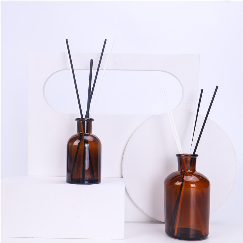 Nordic Fragrance Container 150ml Amber Aroma Glass Reed Diffuser Bottles