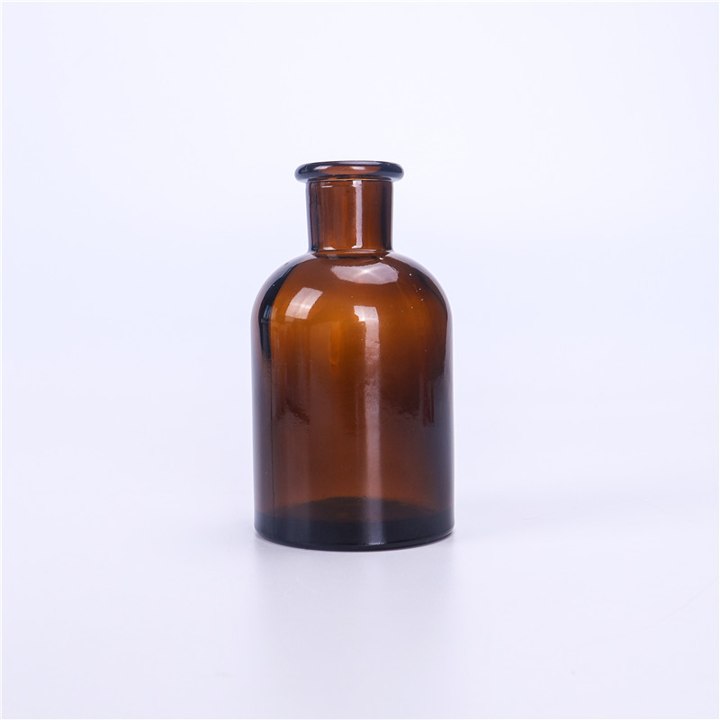 Nordic Fragrance Container 150ml Amber Aroma Glass Reed Diffuser Bottles