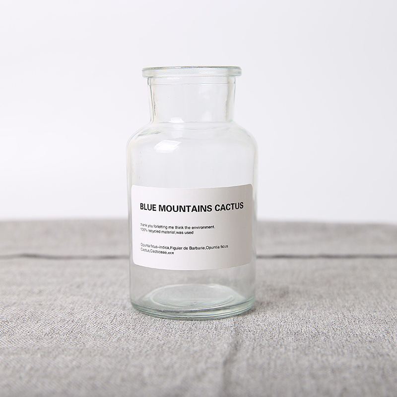 Nordic Luxury New Packaging Stick Empty Glass Reed Diffuser Essential Oil Bottles