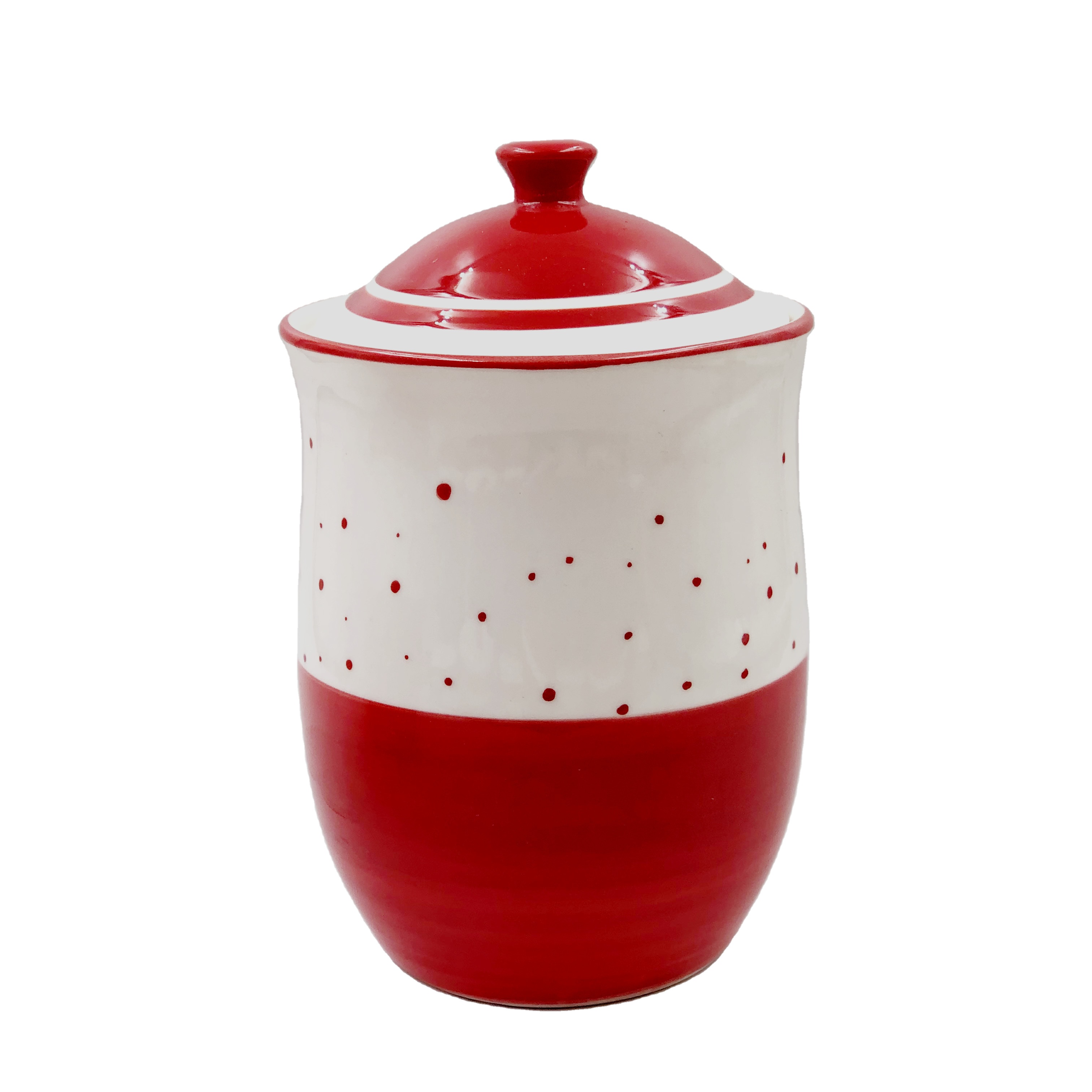 Nordic Minimalist Kitchen Sealed Ceramic Storage Jar Spices Tank Container With Wood Lid Salt Storage Bottle