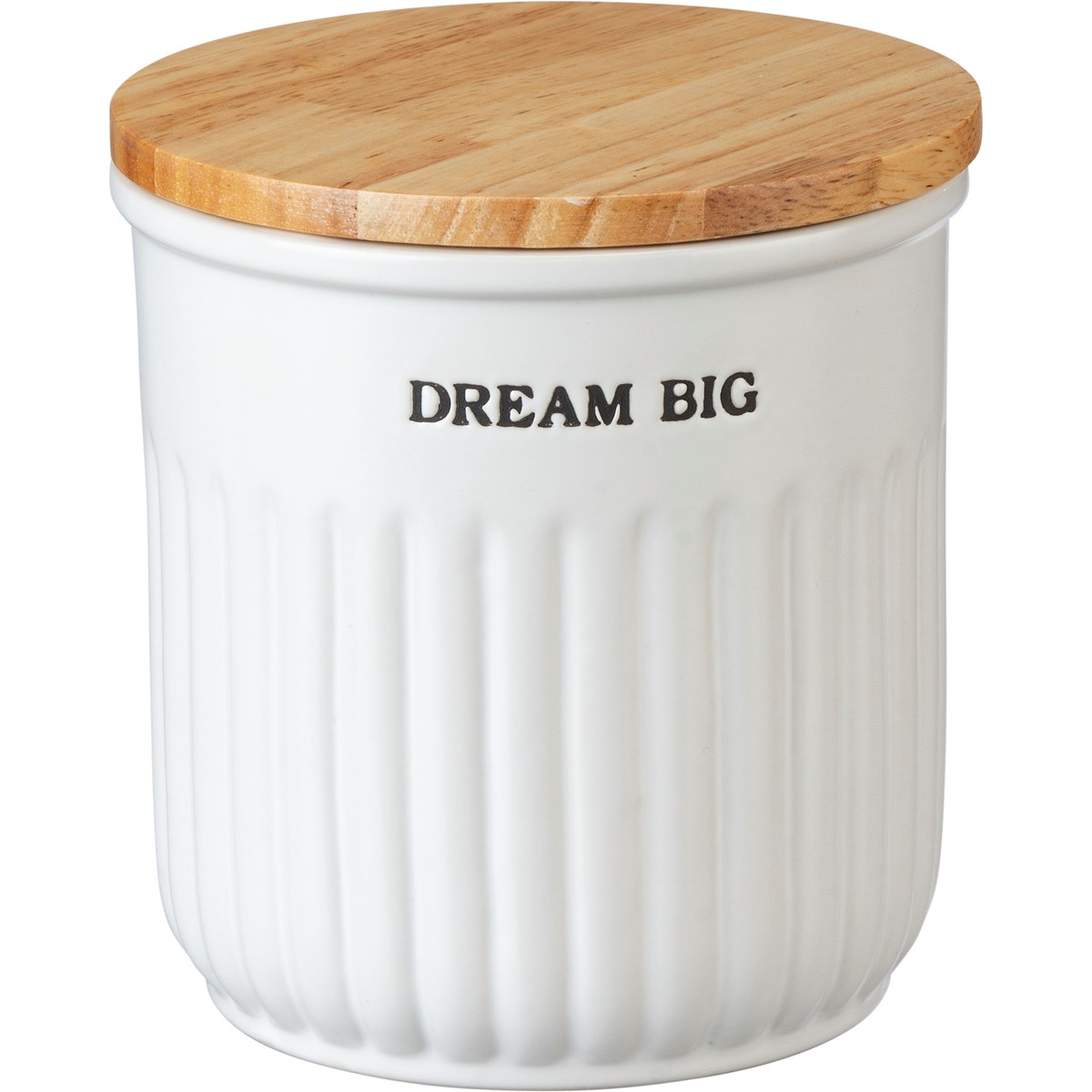 Novelty Cookie Nut Sugar Tea Coffee Life Jar Multifunction Ceramic Canister Set With Wooden Lids