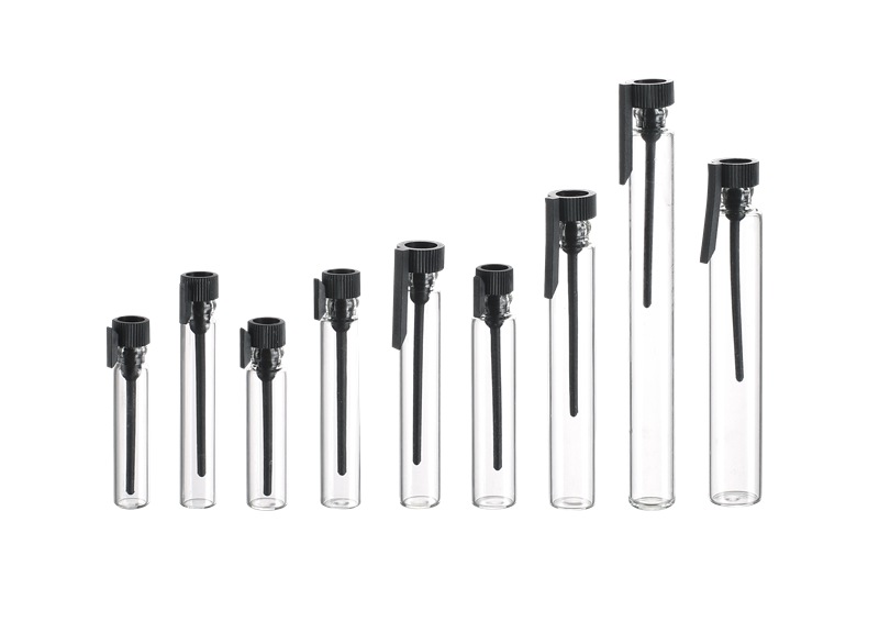 OA1046 1 to 5ml vial sample perfume bottle glass bottle decorative
