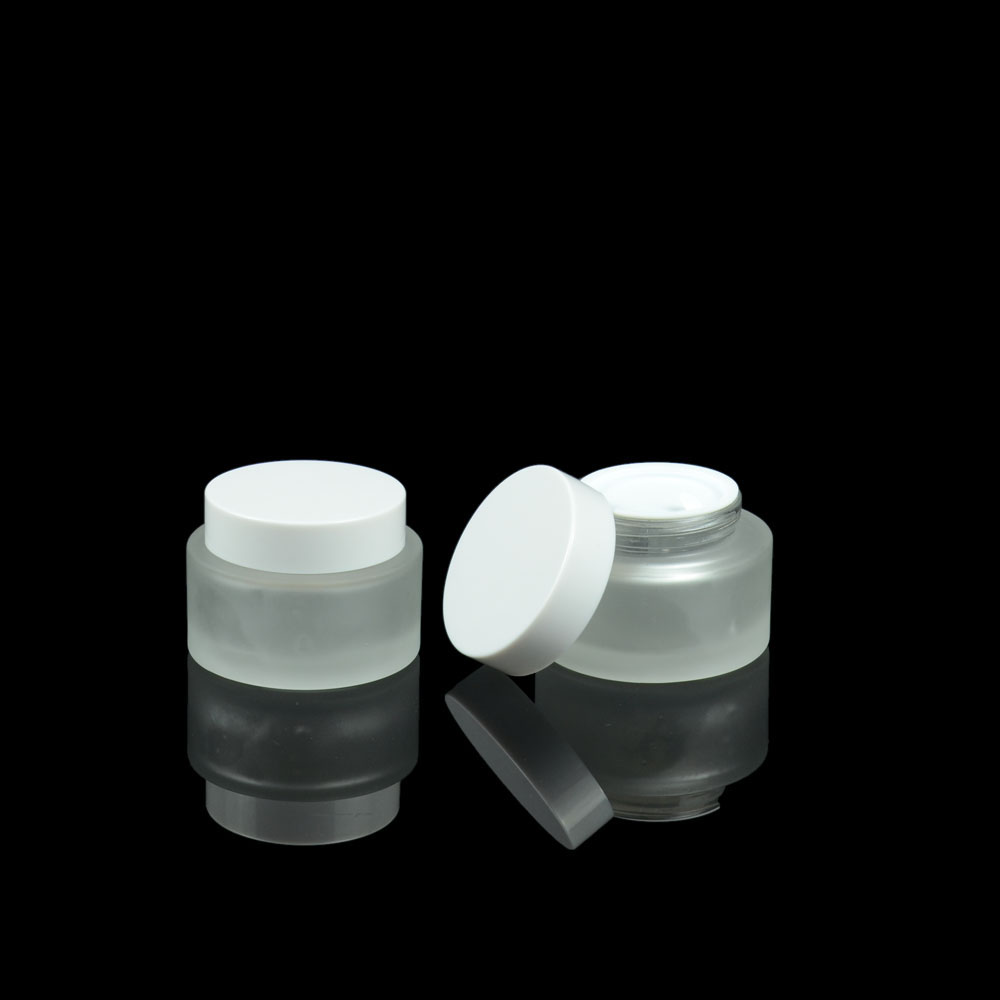 ODM Available Free Sample Frosted Glass Bottles Glass Jar With Lid