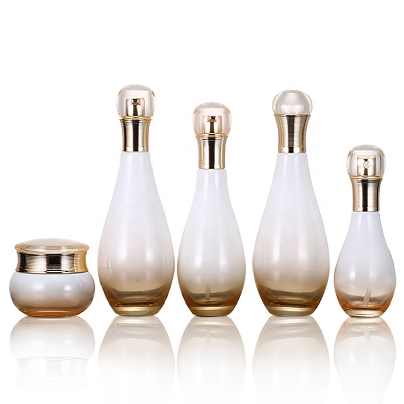 ODM OEM 30g 50g 30ml 50ml 100ml reusable sunscreen fragrance glass lotion bottle